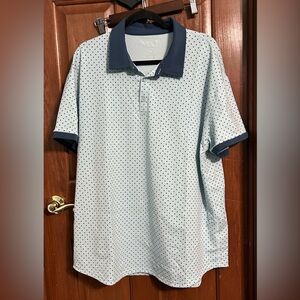 BYLT Basics Light Blue‎ Polo Shirt Mens XL